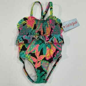 3/$15 Cat & Jack – Girls’ Multi-color 12 Mnth One Piece Swimwear